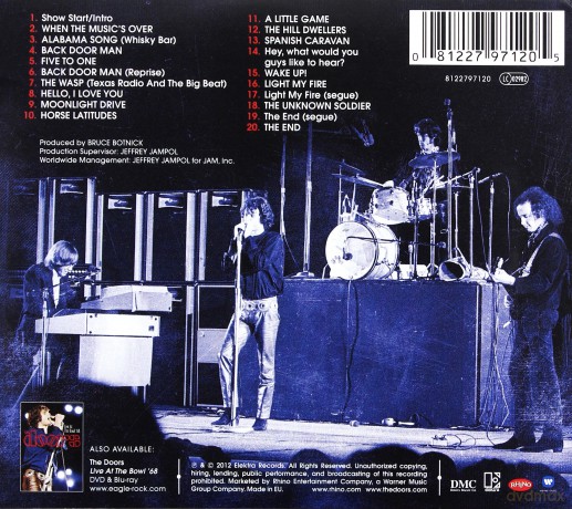 The Doors: Live At The Bowl '68 (ecopack) [CD]