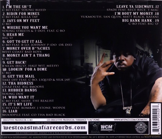 C-Bo West Side Ryders Iv-World Wide Mob [CD]