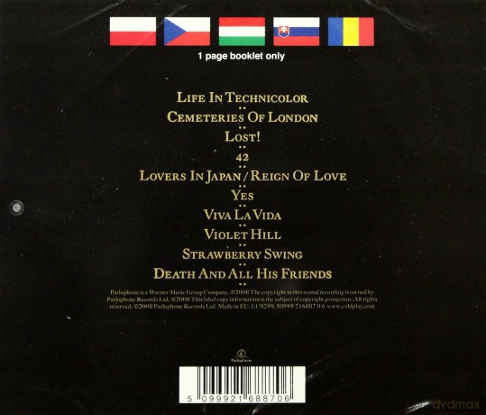 Coldplay: Viva La Vida (Ee Version) [CD]