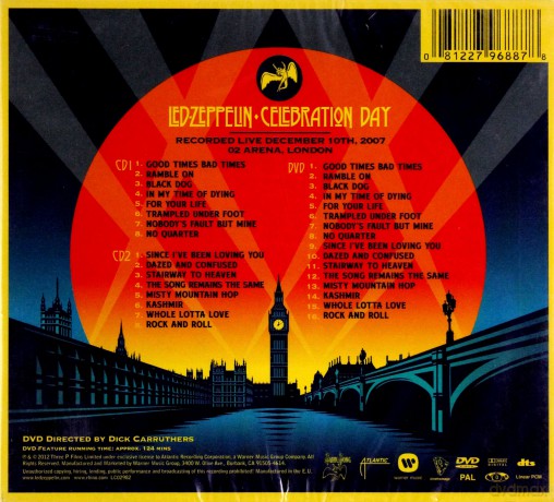 Led Zeppelin: Celebration Day (digipack) [2CD]+[DVD]