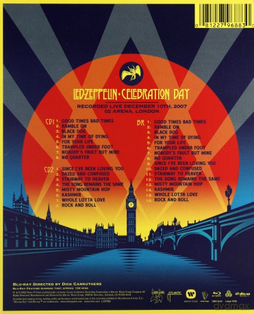 Led Zeppelin: Celebration Day (digipack) [Blu-Ray]+[2CD]