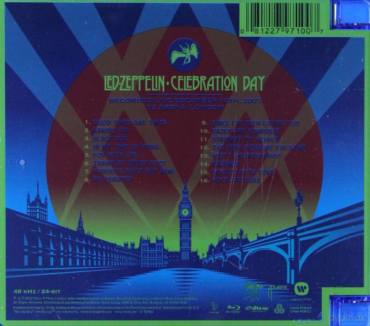 Led Zeppelin: Celebration Day [Blu-Ray]