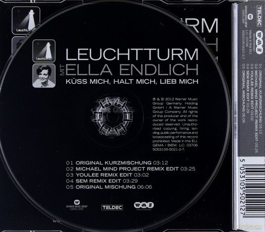Leuchtturm/Ella Endlich: Küss Mich,Halt Mich,Lieb Mich [CD]