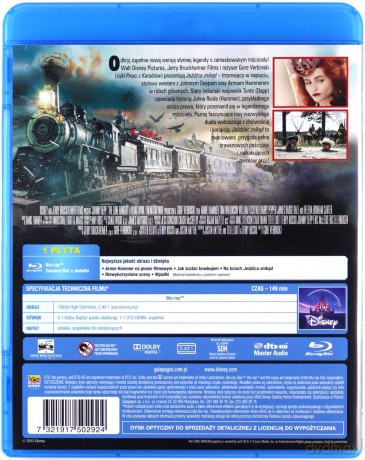 Jeździec znikąd (2013) (Disney) [Blu-Ray]