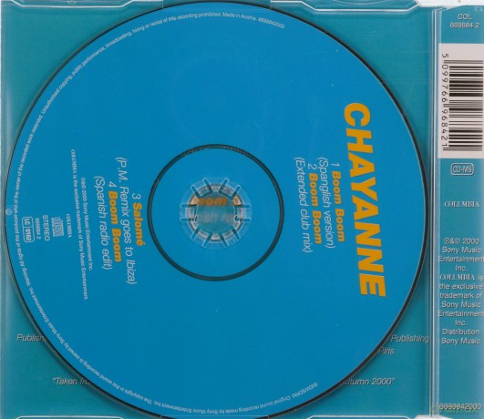 Chayanne-Boom Boom [CD]