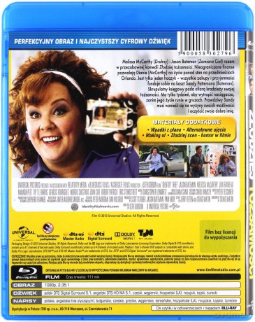 Złodziej tożsamości [Blu-Ray]
