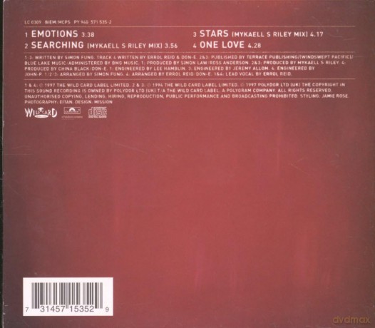 China Black-Emotions [CD]