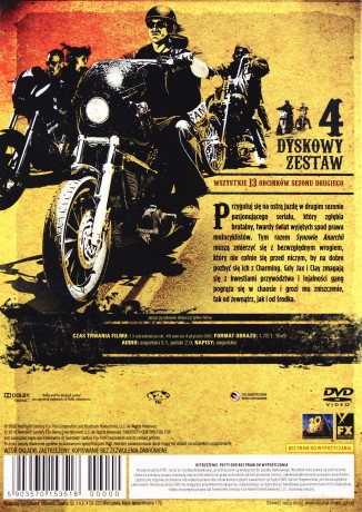 Synowie anarchii sezon 2 [4DVD]
