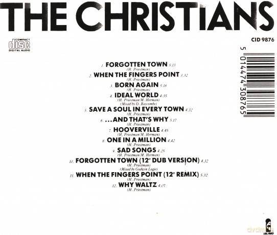 Christians (the): Christians (the) - Christians (with 3 Extra Tracks) [CD]