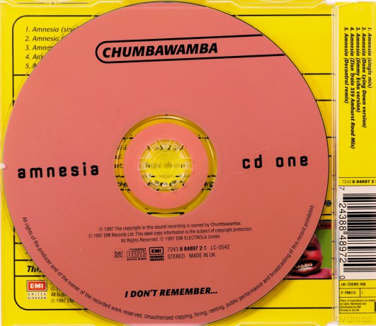 Chumbawamba-Amnesia [CD]