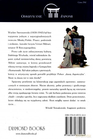 Miłość i śmierć. Opowieści z Japonii - Wacław Sieroszewski [KSIĄŻKA]