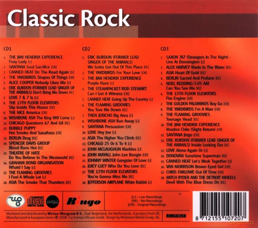Classic Rock-3Cd [3CD]