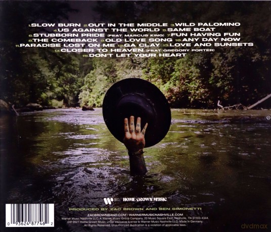 Zac Brown: Comeback [CD]