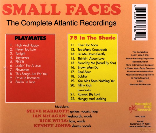 Small Faces: Complete Atlantic Recordings [CD]