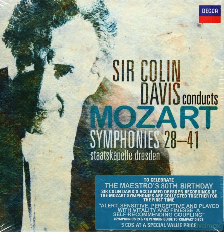Colin Davis: Mozart:Late Symphonies [5CD]
