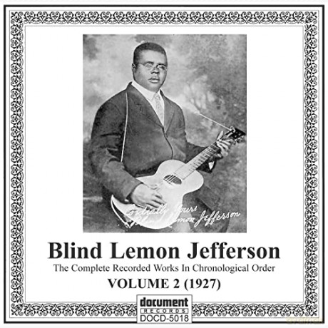 Blind Lemon Jefferson: Complete Recordings 1925-1929 Vol. 2 (1927) [CD]