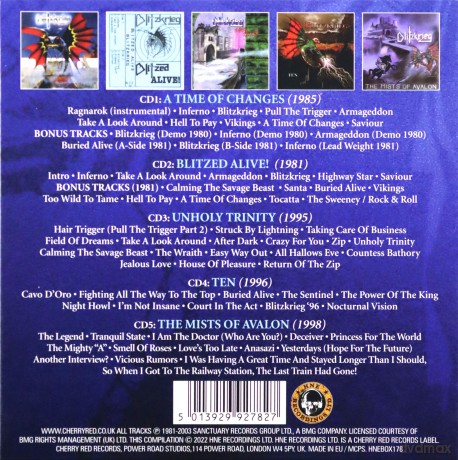Blitzkrieg: Complete Recordings Vol 1 19 [5CD]