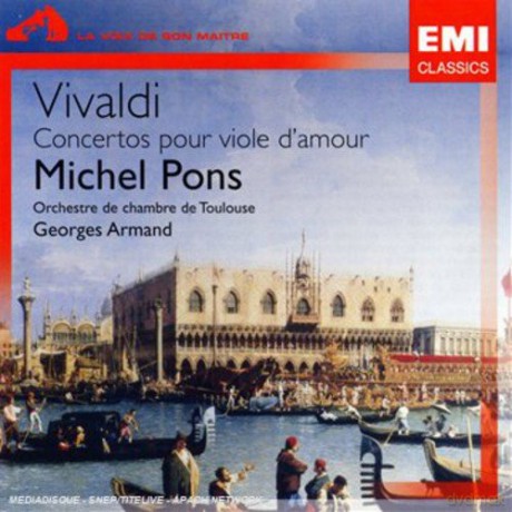 Vivaldi: Concertos viole d''amour - Pons [CD]
