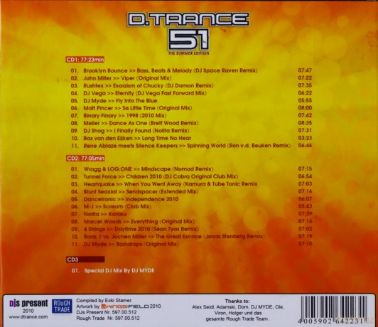 D.Trance 51 [3CD]