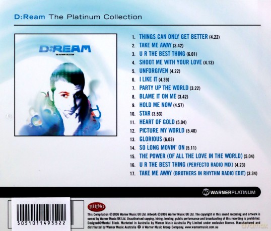 D:Ream-Platinum Collection [CD]
