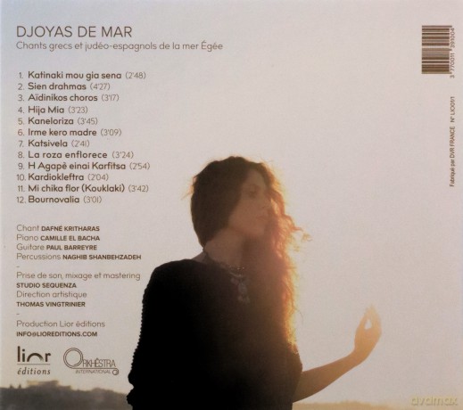 Dafne Kritharas: Dafne Kritharas - Djoyas De Mar [CD]