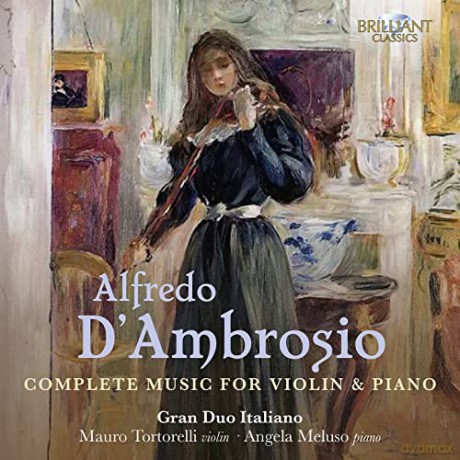 D'Ambrosio:Compl.Music For Violin&Piano [3CD]
