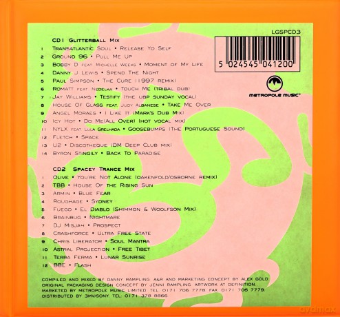 Danny Rampling-Glitterball Mix//Spacey Trance Mix [CD]