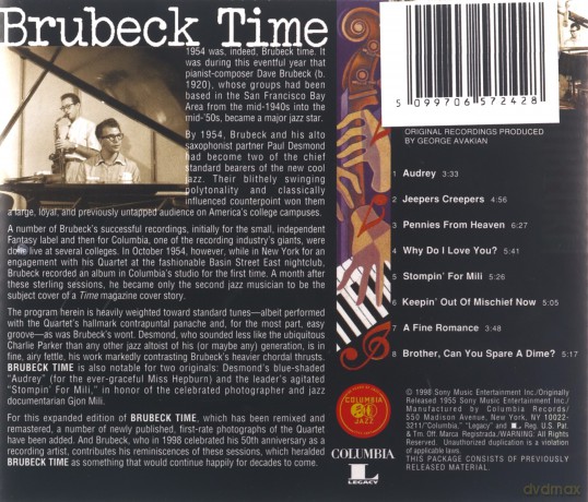 Dave Brubeck-Brubeck Time [CD]