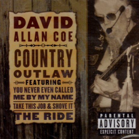 David Allen Coe-Country Outlaw [CD]