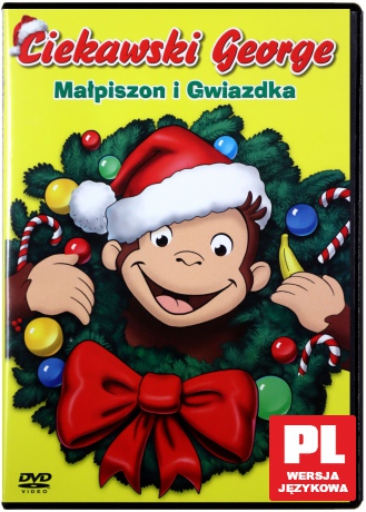Ciekawski George: Małpiszon i Gwiazdka (Święta) [DVD]