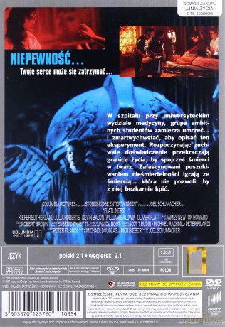 Linia życia (polski lektor) [DVD]