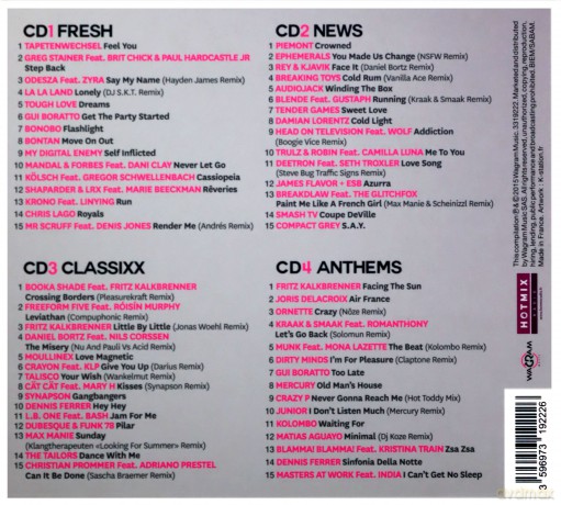 Deep House Fever 01 [4CD]
