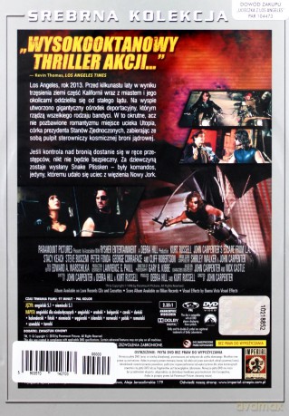 Ucieczka z Los Angeles (srebrna kolekcja) [DVD]