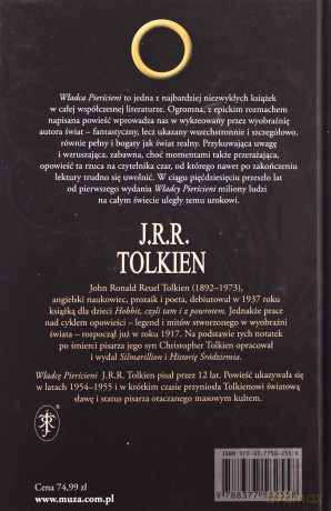 Władca Pierścieni Trylogia (tw) (jednym tomie) - John Ronald Reuel Tolkien [KSIĄŻKA]