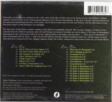 Coltrane Quartet: Ballads De Lux Edit [2CD]