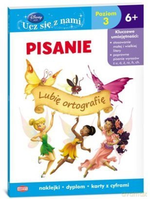 Disney Ucz się z nami Wróżki Pisanie [KSIĄŻKA]