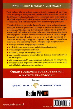 Pełną Parą - Brian Tracy [KSIĄŻKA]