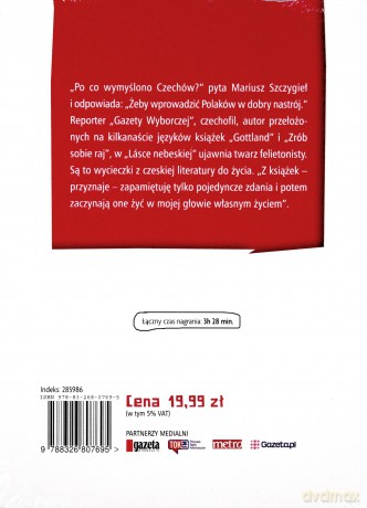 Laska Nebeska - Mariusz Szczygieł (digipack) [AUDIOBOOK] [CD]