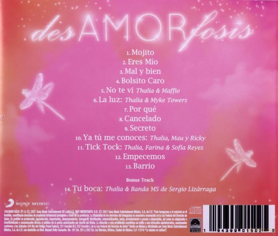 Thalia: Desamorfosis [CD]