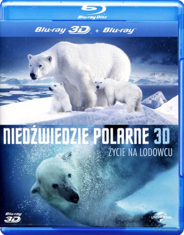 Niedźwiedzie polarne 3D (Polar bears 3D) [Blu-Ray 3D]