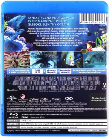 Wspaniały ocean 3D [Blu-Ray 3D]