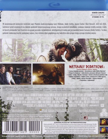 Ewolucja Planety Małp [Blu-Ray]