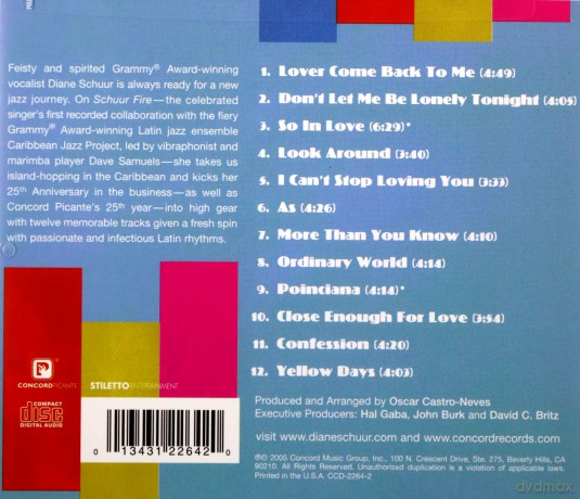 Diane Schuur-Schuur Fire [CD]