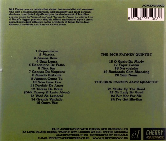 Dick Farney-The Eternally Stylish [CD]