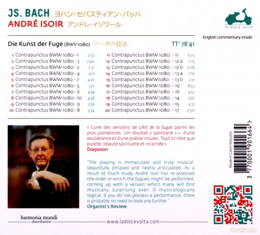 J.S. Bach: Die Kunst Der Fuge [CD]
