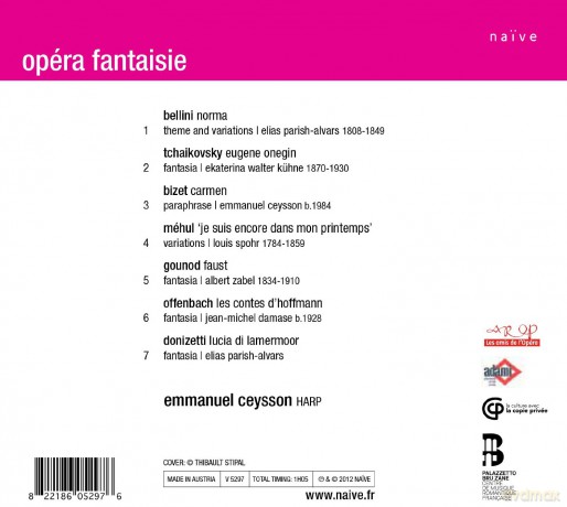 Emmanuel Ceysson: Opera Fantaisie (digipack) [CD]