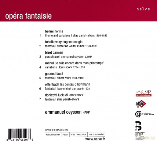 Emmanuel Ceysson: Opera Fantaisie (digipack) [CD]