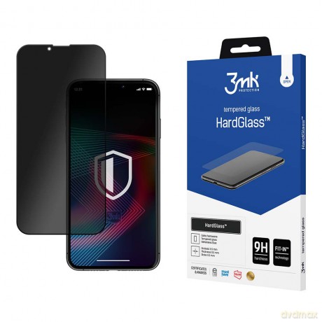 Apple iPhone 13/13 Pro/14 - 3mk HardGlass Max Privacy szkło hartowane