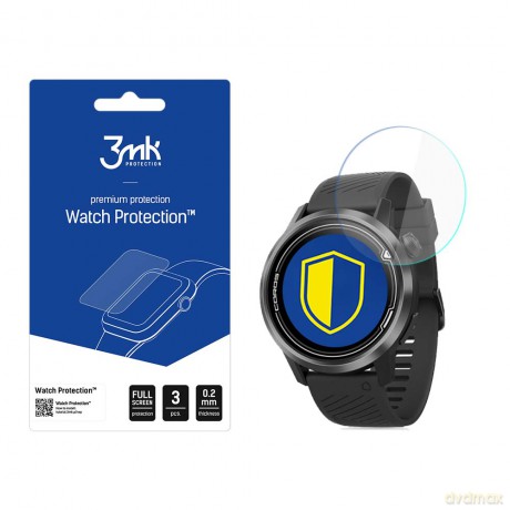 Coros Apex 2 Pro 46mm - 3mk Watch Protection v. FlexibleGlass Lite szkło hybrydowe