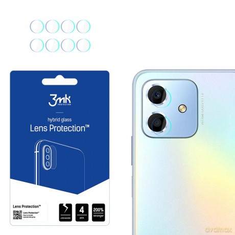 Honor Play 6C - 3mk Lens Protection szkło hybrydowe